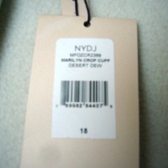 New NYDJ Marilyn Crop Cuff Jeans Sz 18 - Picture 5 of 9